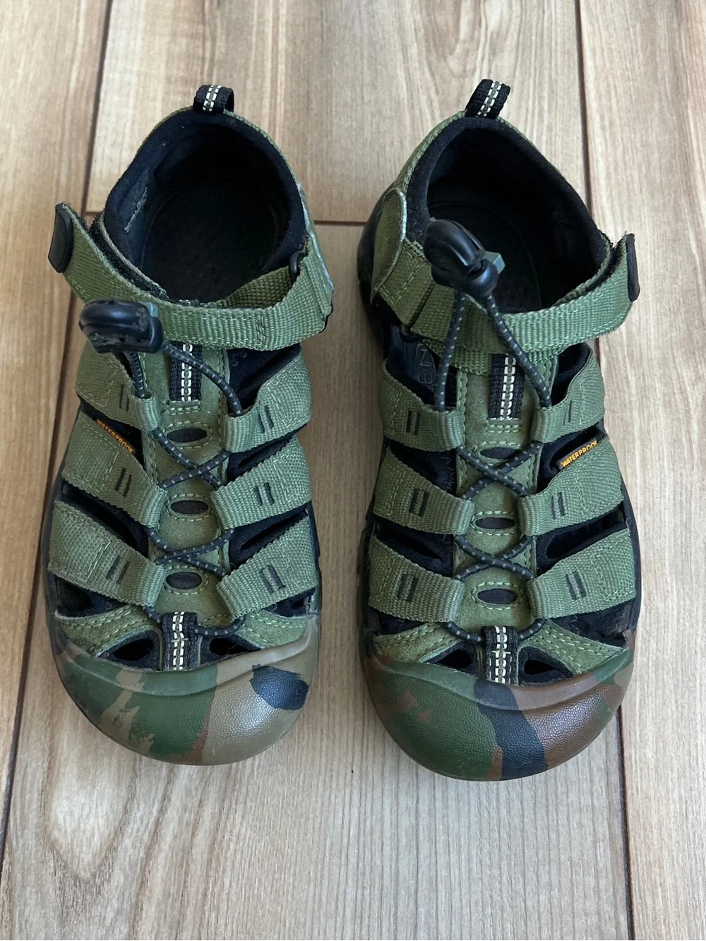 Keen Newport H2 Waterproof Sandals Green Camouflage